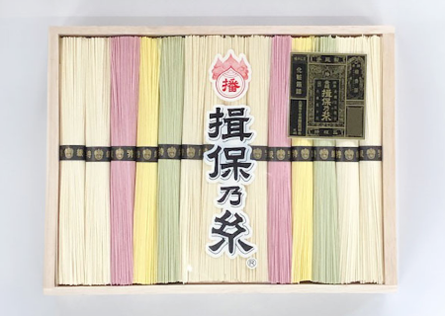 揖保乃糸　特級品　色麺